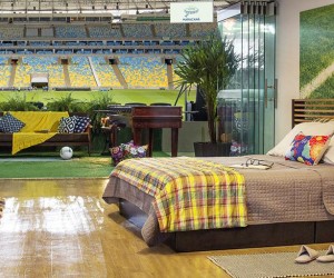Airbnb offre une nuit dans une loge du Maracana transformée en Suite