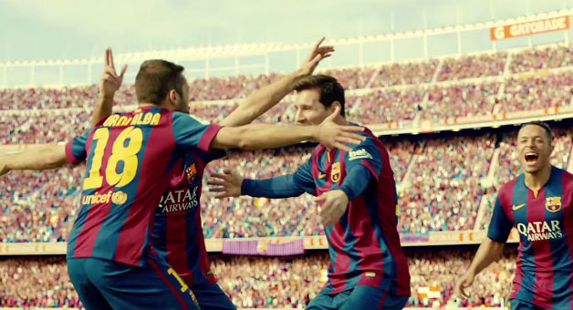 gatorade the formula ton unleash FC Barcelona Lionel messi