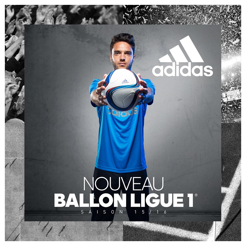 nouveau ballon ligue 1 adidas 2015 2016 LFP clément grenier