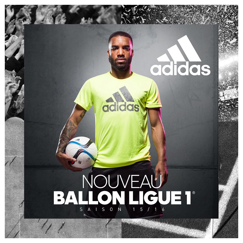 nouveau ballon ligue 1 adidas 2016 lacazette