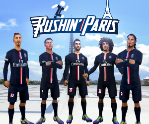 Le PSG lance son premier jeu vidéo mobile avec RUSHIN’ PARIS