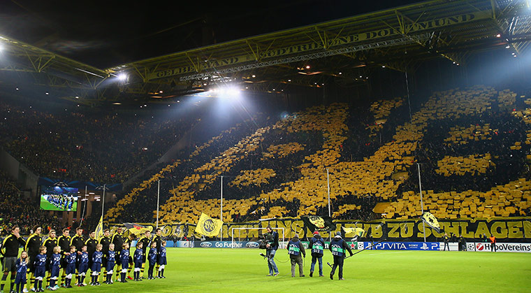 Borussia Dortmund yellow wall
