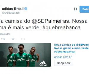 Comment adidas Brésil utilise Twitter pour vendre ses nouveautés