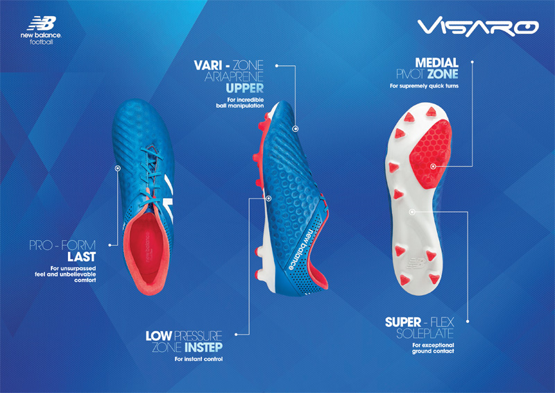 new balance football shoes VISARO 2015