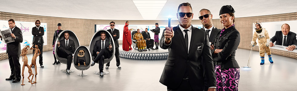 Air New Zealand Men In black all blacks safety video