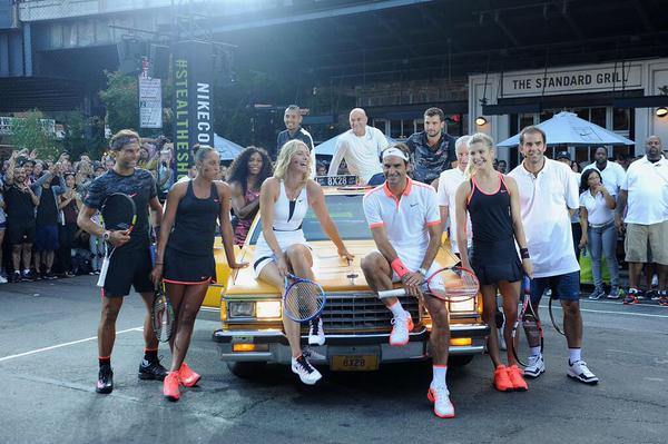 Nike Tennis New York 2015 Sampras Agassi Federer Nadal Sharapova Williams NikeCourt McEnroe