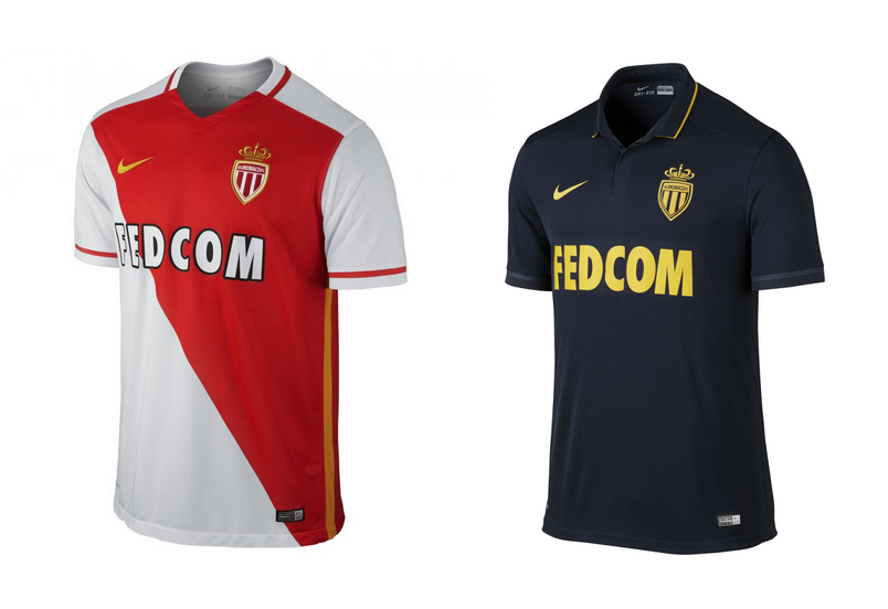 Nouveaux maillots AS Monaco 2016 Nike