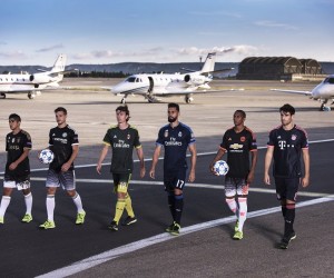 adidas fait le show à Marseille pour présenter les maillots Third de ses principaux clubs engagés en Champions League