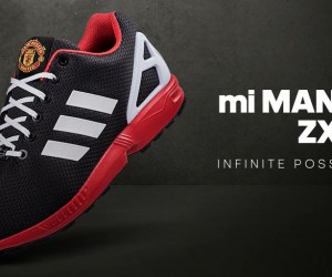 adidas lance des paires de ZX Flux aux couleurs de Manchester United