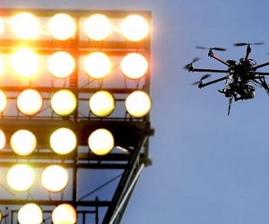 Les drones font leur entrée en NFL