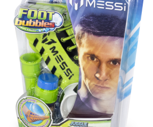 Lionel Messi lance « Leo Messi FootBubbles », un jouet pour jongler avec des bulles en chaussettes