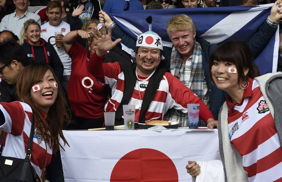 ecocup fans japon rugby world cup 2015