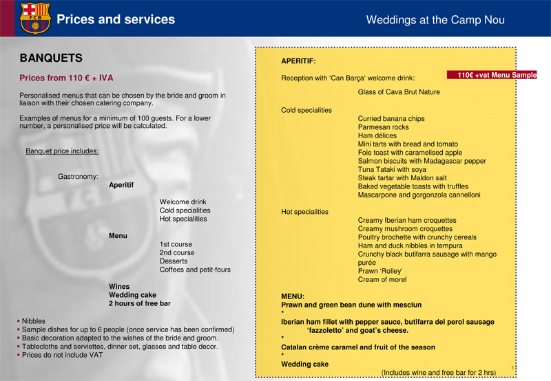 Microsoft PowerPoint - Weddings at the Camp Nou. Eng
