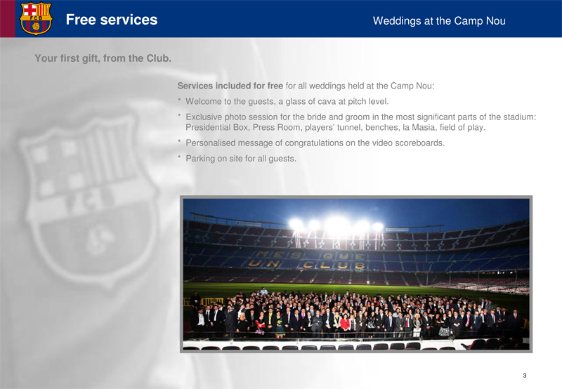 Microsoft PowerPoint - Weddings at the Camp Nou. Eng
