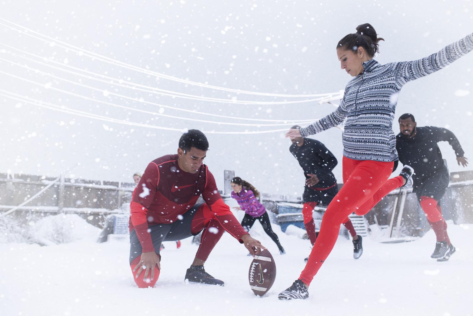 snow day Nike commercial 2015