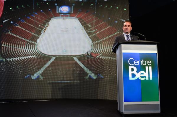 travaux centre bell 100M$ geoff molson canadiens montréal