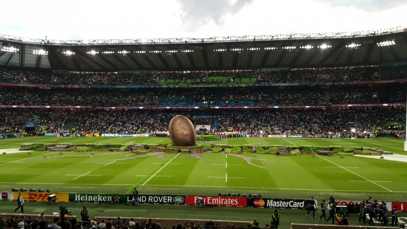 twickenham match d'ouverture coupe du monde de rugby 2015