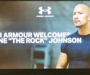Dwayne Johnson aka « The Rock » nouvel ambassadeur d’Under Armour