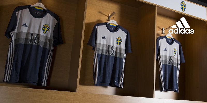 Maillots away Suède (adidas) - EURO 2016