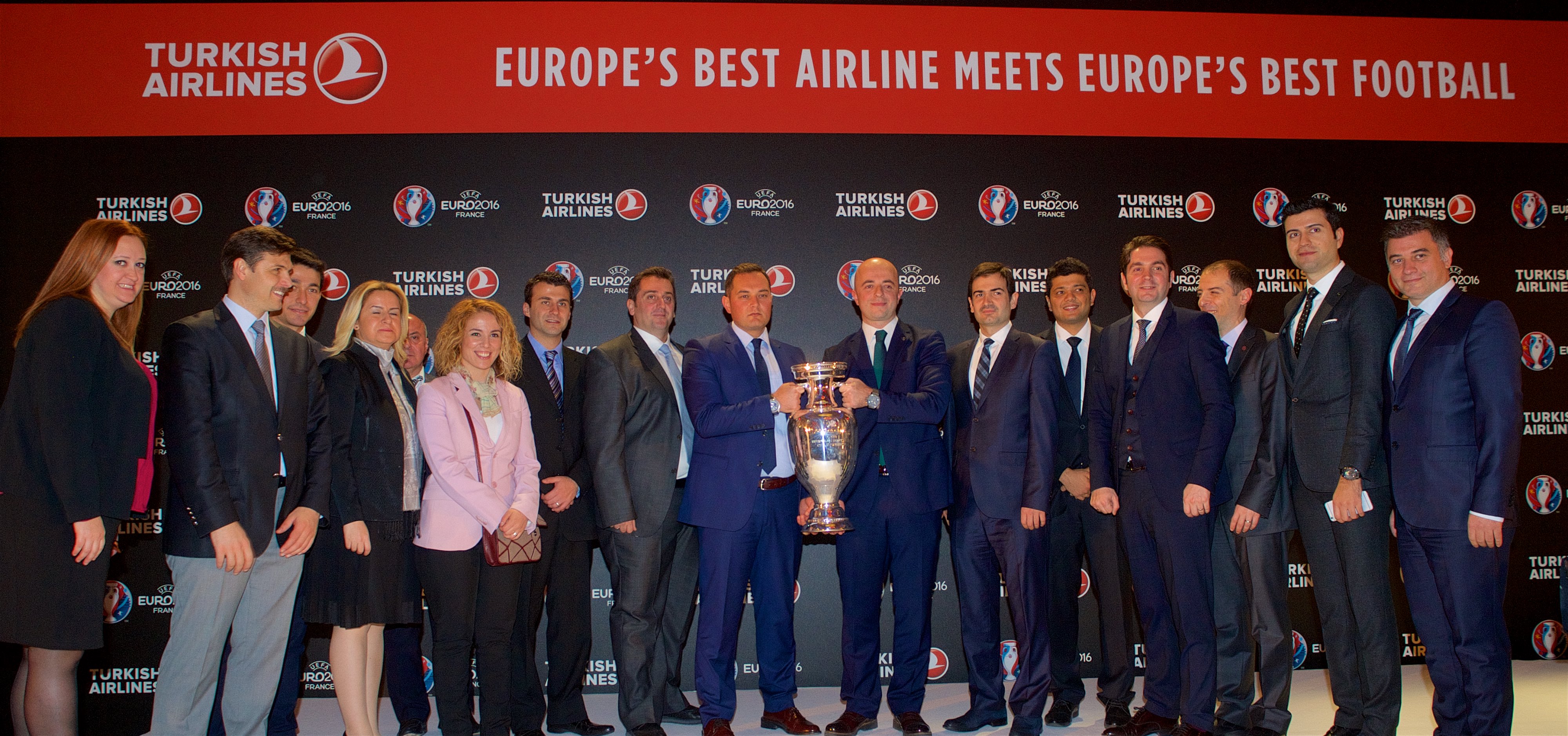 Turkish Airlines UEFA EURO 2016 trophy sponsor