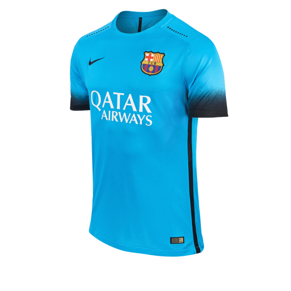 maillot bleu électrique FC Barcelone 2016 nike