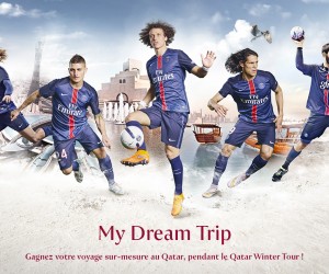 PSG – David Luiz, Marco Verratti, Edinson Cavani, Laure Boulleau et Nikola Karabatic en guides touristiques du Qatar