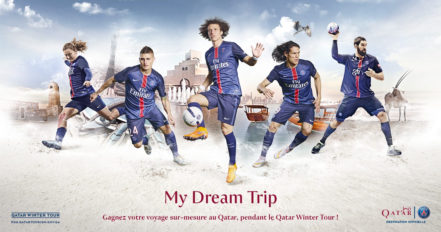 my dream trip office tourisme Qatar PSG 2015