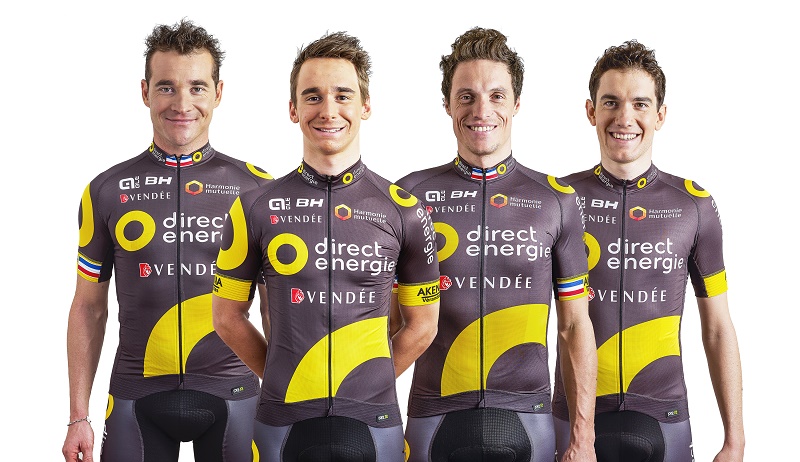 team direct Energie 2016 cyclisme maillot