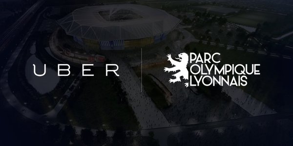 uber parc OL lyon Olympique lyonnais