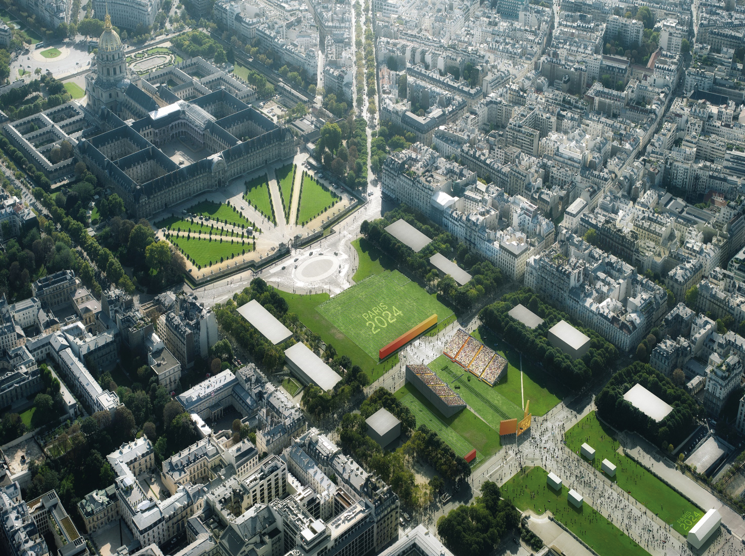 Esplanade des Invalides (Tir) JO Paris 2024