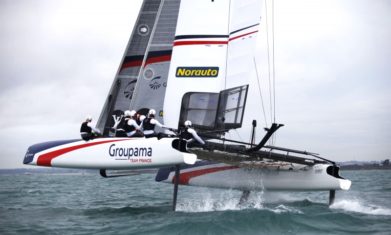 GROUPAMA TEAM FRANCE - Norauto sponsor