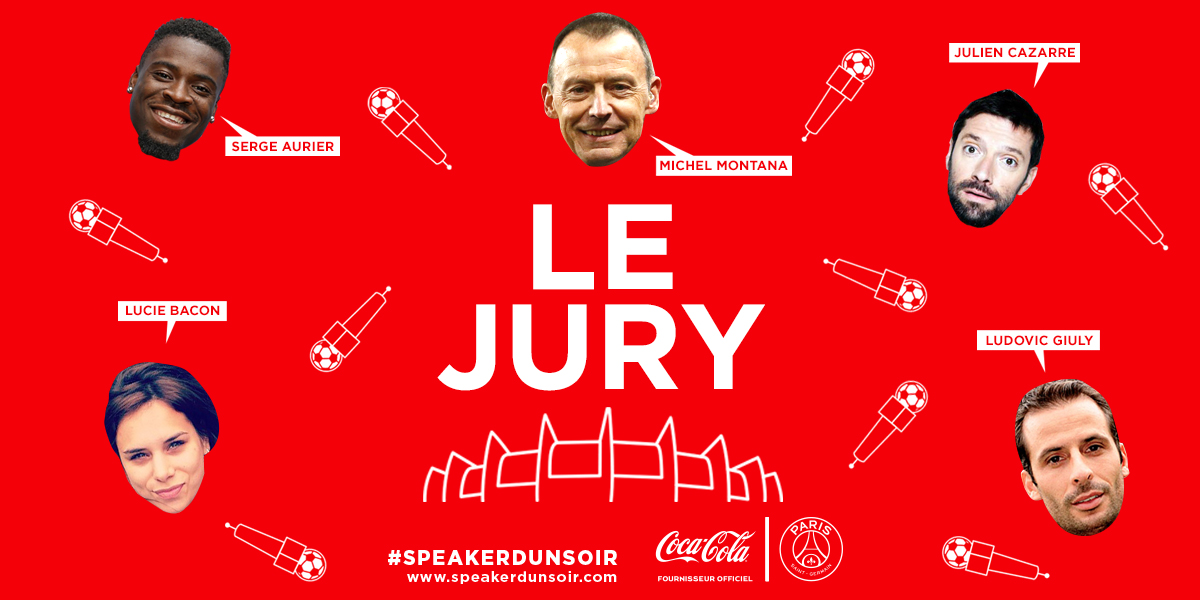Jury speaker d'un soir PSG serge aurier coca-cola