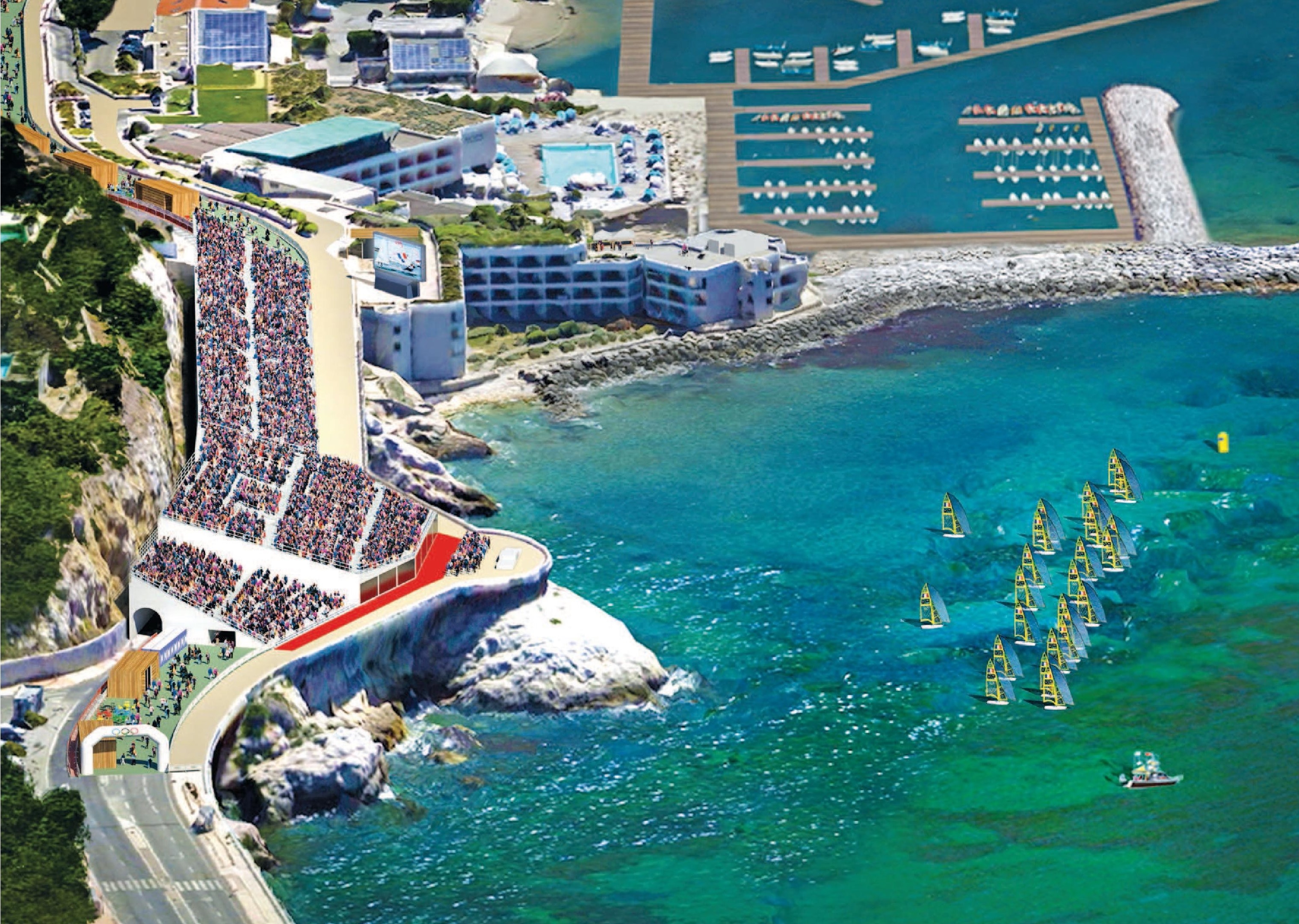 Marina de Marseille (Voile) PARIS 2024