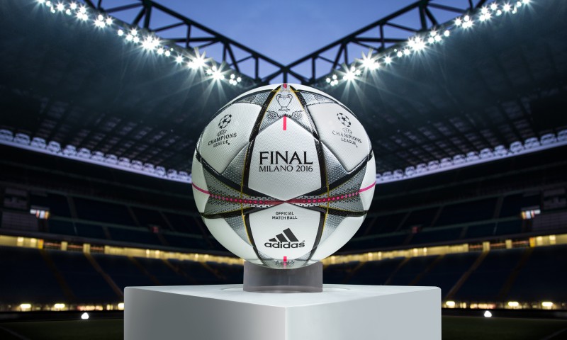 ballon officiel adidas finale UEFA Champions League 2016 MILANO