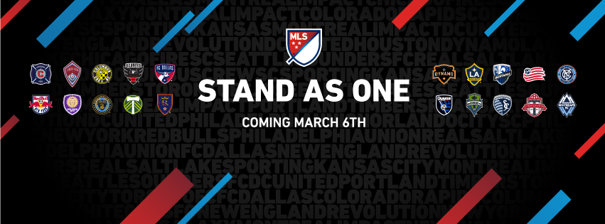 stand as one MLS 2016 marketing campaign