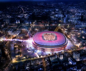 FC Barcelone – Le futur stade du Nou Camp Nou se dévoile