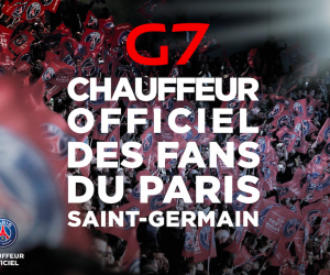 Les taxis G7 deviennent « chauffeur officiel » du Paris Saint-Germain