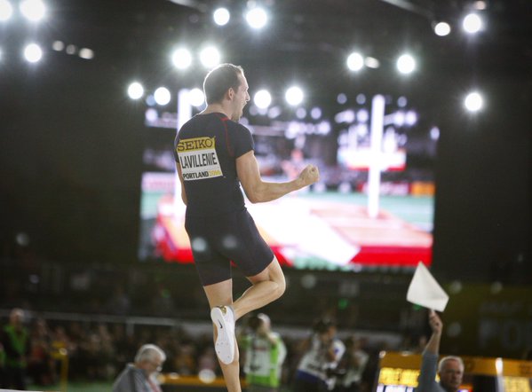 Renaud Lavillenie champion du monde Portland 2016 saut à la perche