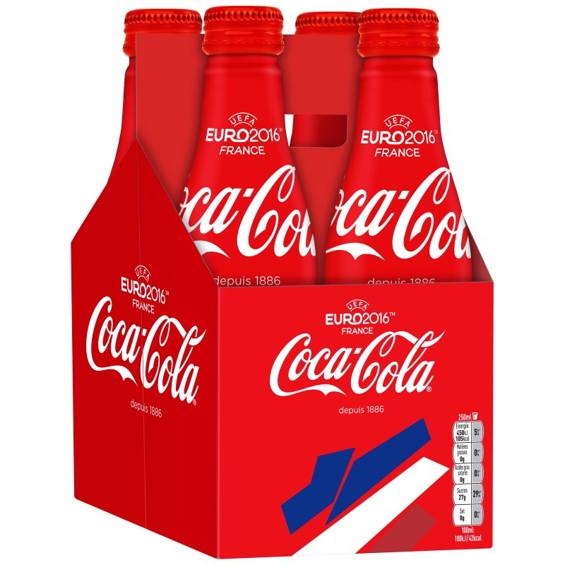 bouteilles alu coca-cola UEFA EURO 2016