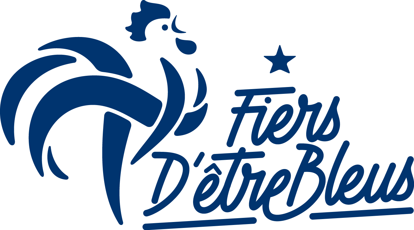 logo fiers d'être bleus FFF EURO 2016