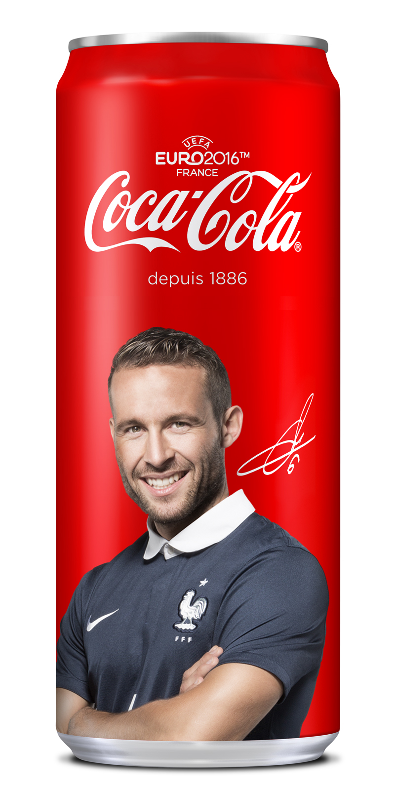 slim can coca-cola UEFA EURO 2016 cabaye