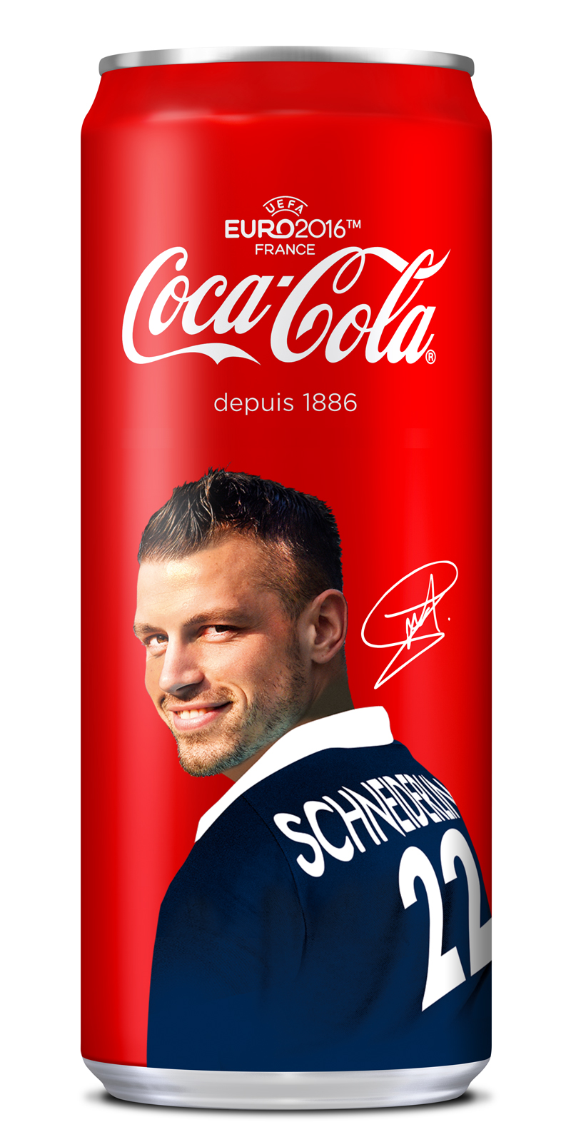 slim can coca-cola UEFA EURO 2016 schneiderlin
