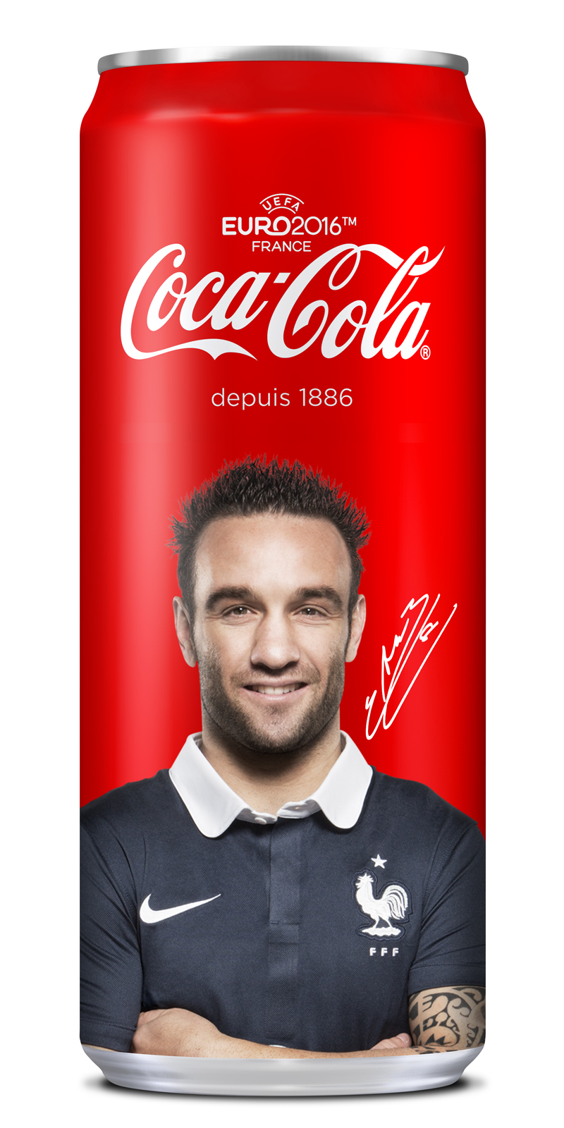 slim can coca-cola UEFA EURO 2016 valbuena