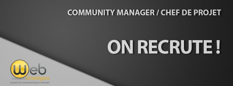 web strategies offre stage