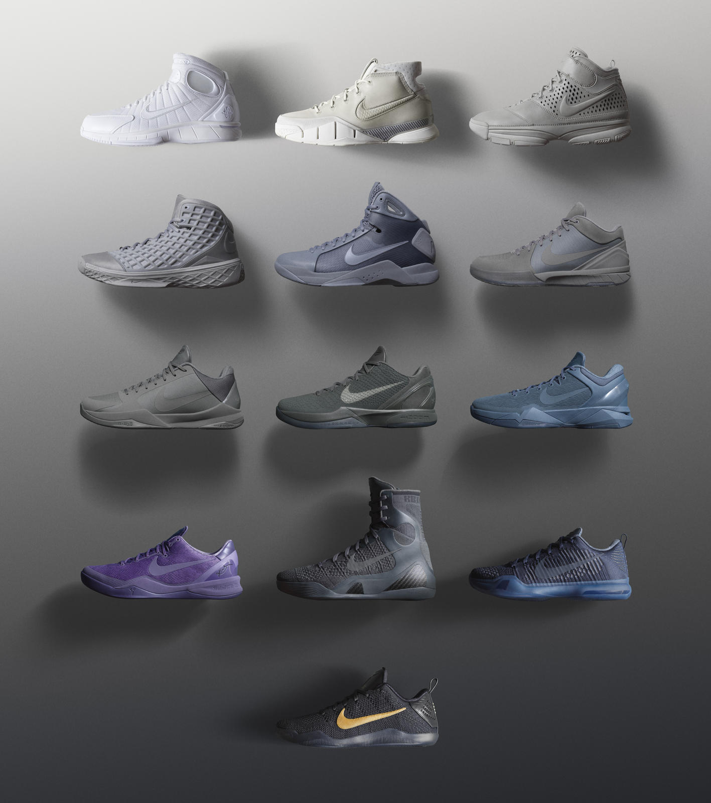 nike basketball all collection Kobe Bryant signature shoes