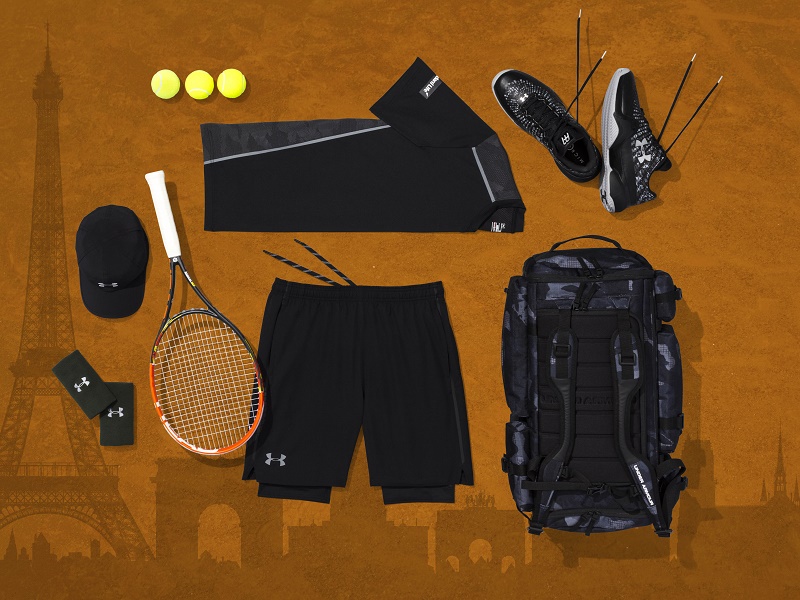 Under Armour andy Murray outfit roland-garros 2016 tenue