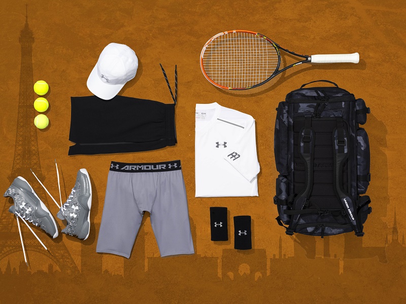 Under Armour andy Murray roland-garros 2016 tenue chaussures