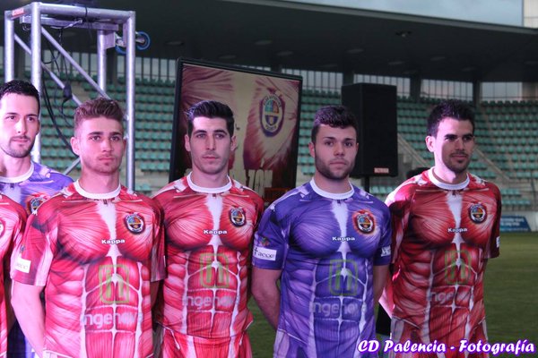maillot football Kappa muscles club deportivo palencia espagne corps humain anatomie