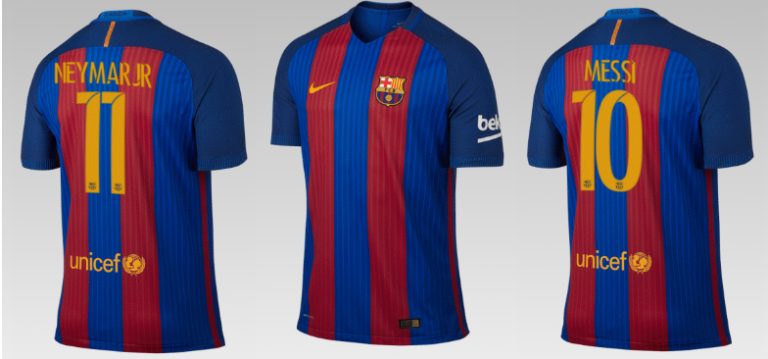Créer Son Maillot de Foot FC Barcelone Domicile 2023/2024