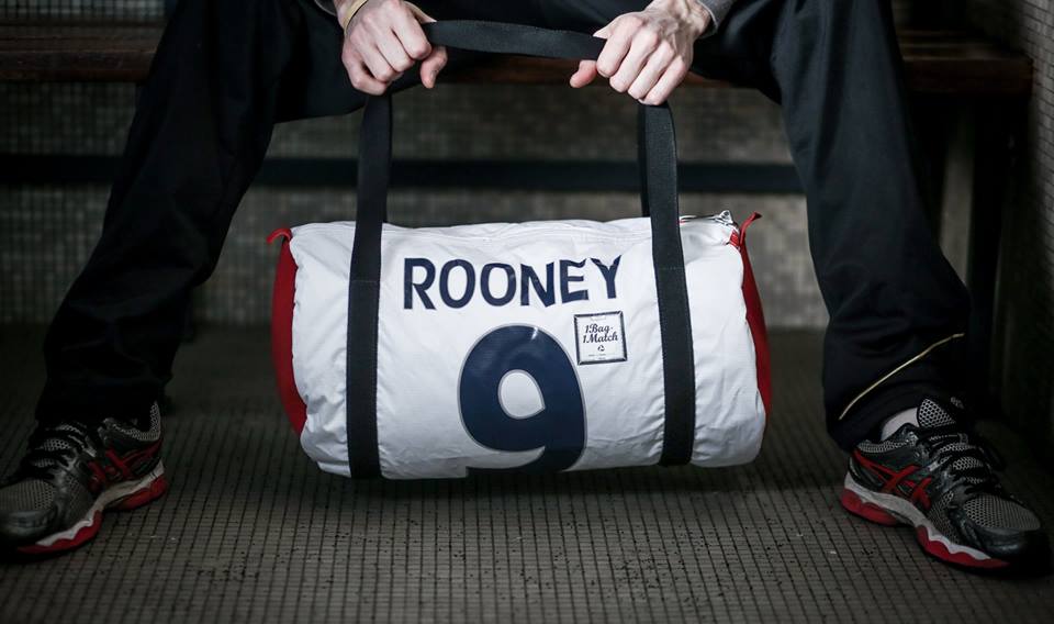 1 bag 1 match sac football rooney